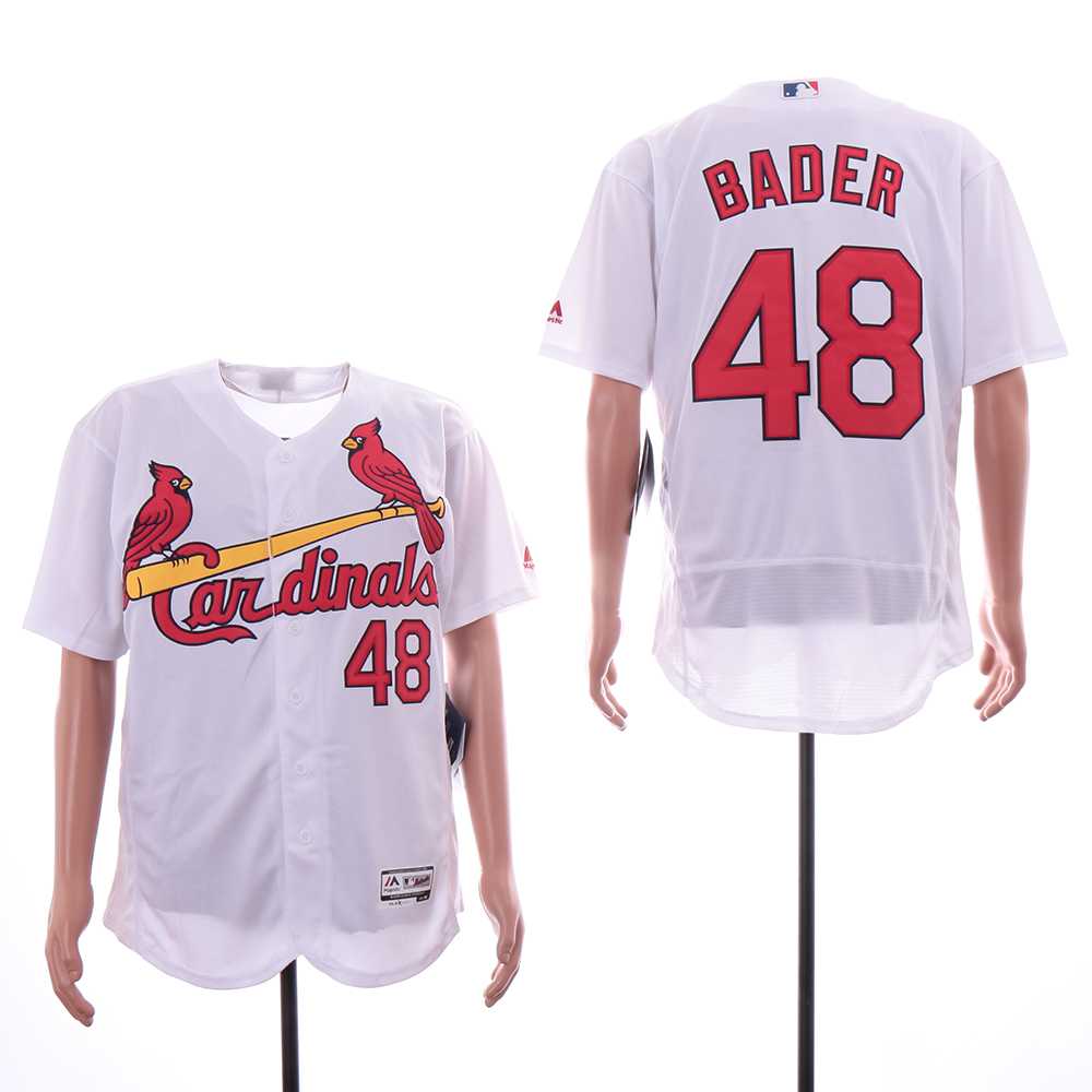 Cardinals 48 Harrison Bader White Flexbase Jersey Sguo,We sell and wholesale Cardinals 48 Harrison Bader White Flexbase Jersey Sguo on line form chian!